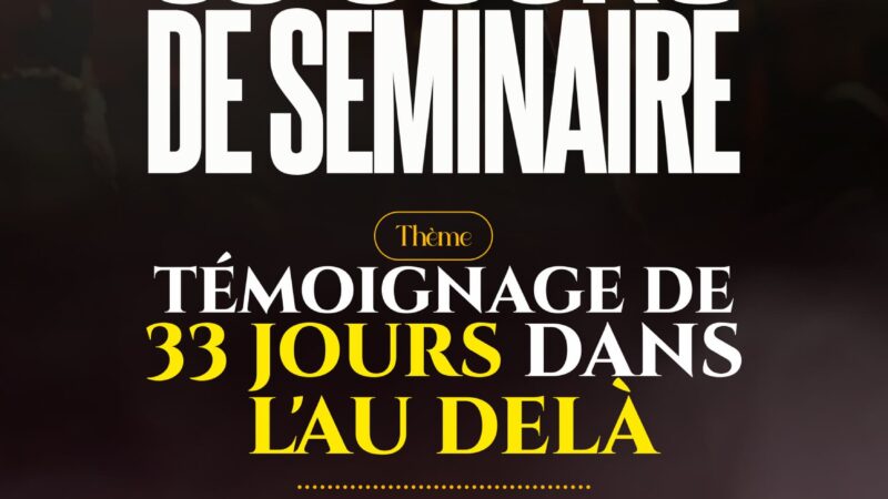 Klouékanmè : Cinq jours de séminaire de l&rsquo;église Ambassade Royale de Sion