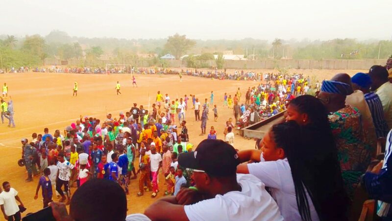 Finale du tournoi de l’intégration à ouaké : Tsèny  FC (Togo) couronné devant son homologue du Bénin
