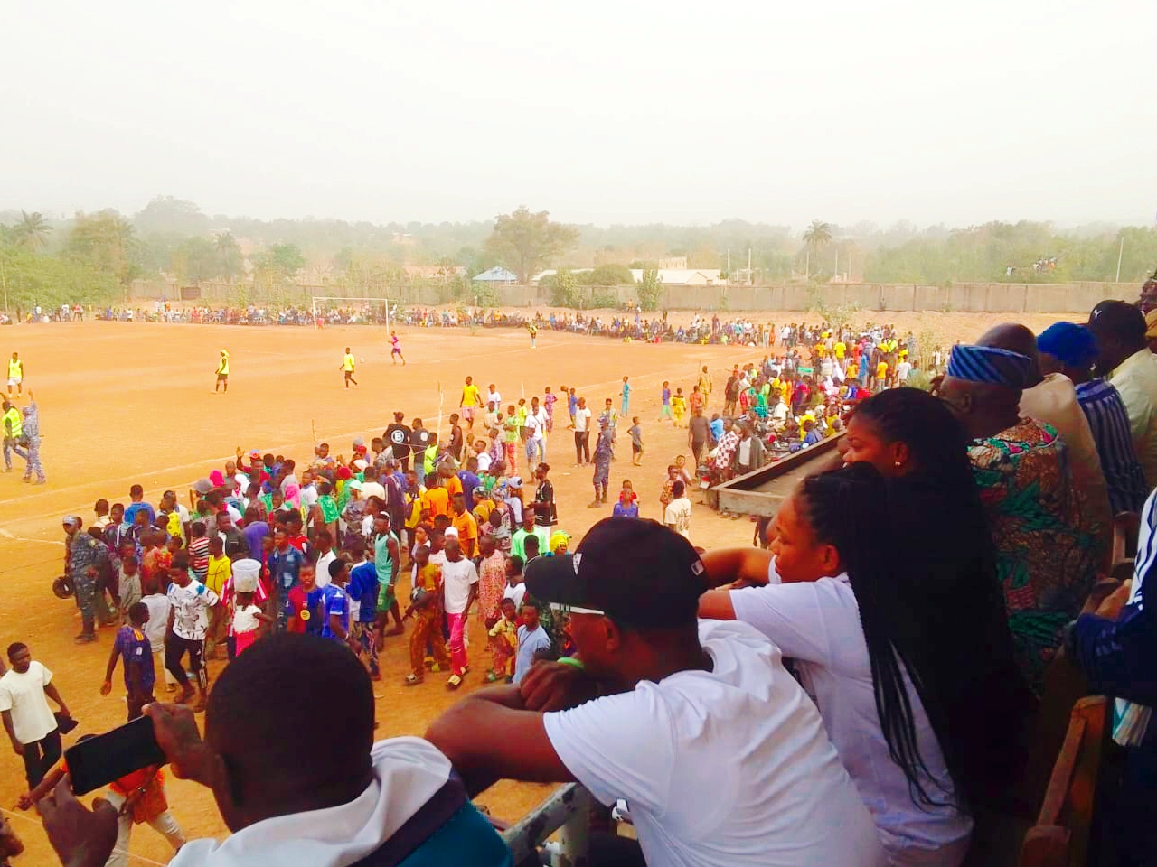 Finale du tournoi de l’intégration à ouaké : Tsèny  FC (Togo) couronné devant son homologue du Bénin