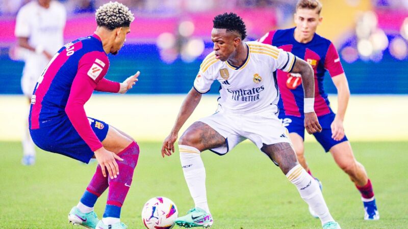 Le classico Espagnol : Le FC Barcelone triomphe devant le Real Madrid et s&rsquo;approche du titre