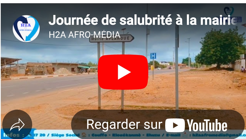 Journée de salubrité à la mairie d&rsquo;Aplahoué : Le joli geste du CJDD Bénin applaudi dans le Couffo