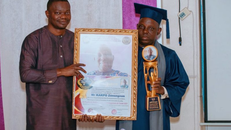 7ᵉ Édition de la Soirée de Gala et Remise de Trophées : Kakpo Zénongnon distingué