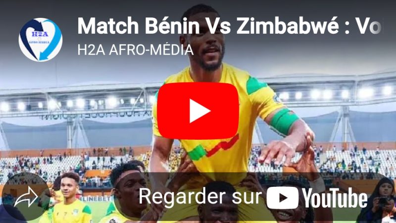 Match Bénin Vs Zimbabwé : Voici le but du capitaine Steve Mounié, 1-0