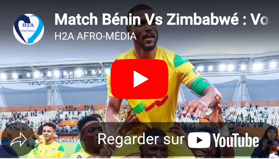 Match Bénin Vs Zimbabwé : Voici le but du capitaine Steve Mounié, 1-0