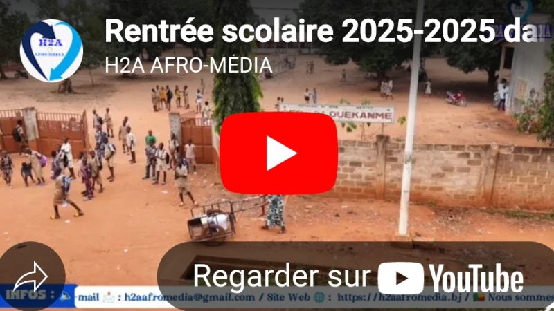 Démarrage de la rentrée scolaire 2025-2026 dans le Couffo : Élèves, enseignants et parents en parlent avec assurance