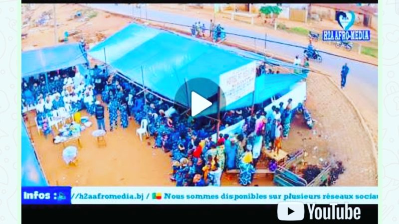 Fête de retrouvailles des femmes du marché d&rsquo;Adjahonmey et installation du bureau AFEMA
