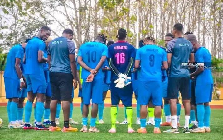 DADJE FC d&rsquo;Aplahoué en pleine crise : boycott des joueurs après les menaces de résiliation de contrats par la société Sportive du club.