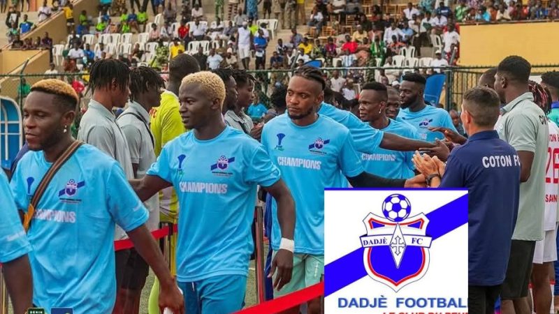 DADJÈ FC d&rsquo;Aplahoué : Quand le rêve tourne au cauchemar pour le champion en titre victime d&rsquo;un abandon