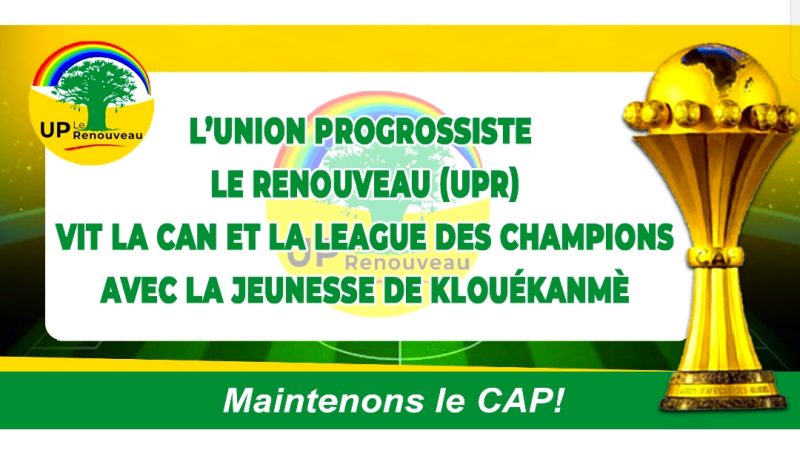 CAN Maroc 2025 : l’UPR de Klouékanmè offre la compétition gratuitement à la jeunesse à tous les fans du football