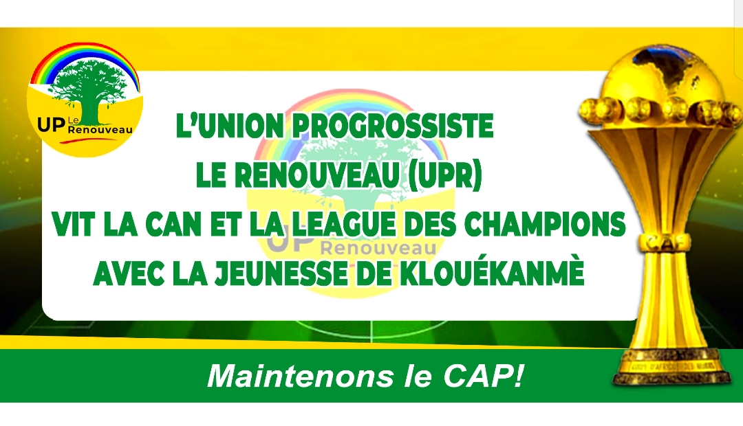 CAN Maroc 2025 : l’UPR de Klouékanmè offre la compétition gratuitement à la jeunesse à tous les fans du football