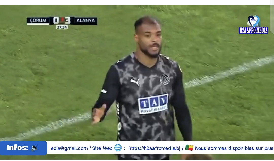 Coupe de Turquie : Voici la vidéo des 4 buts de Steve Mounié contre Corum FK