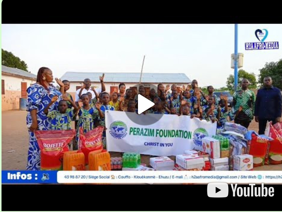 Action sociale : la Fondation PERAZIM au chevet des orphelins de l’Arbre de Vie des Enfants de Klouékanmè