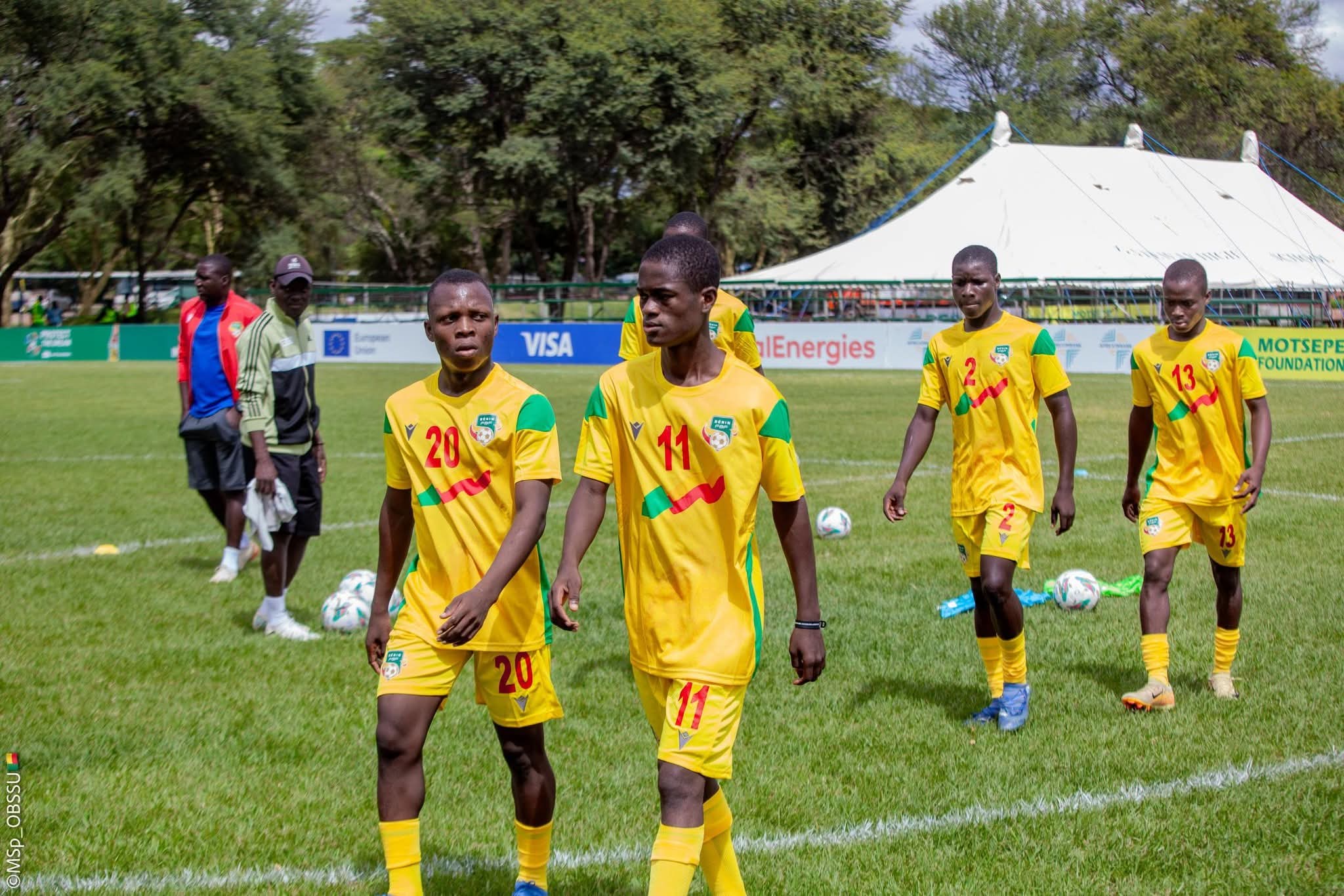 CAN Scolaire Zimbabwe 2026 : Les Guépards U15 du Bénin éliminé en demi-finale