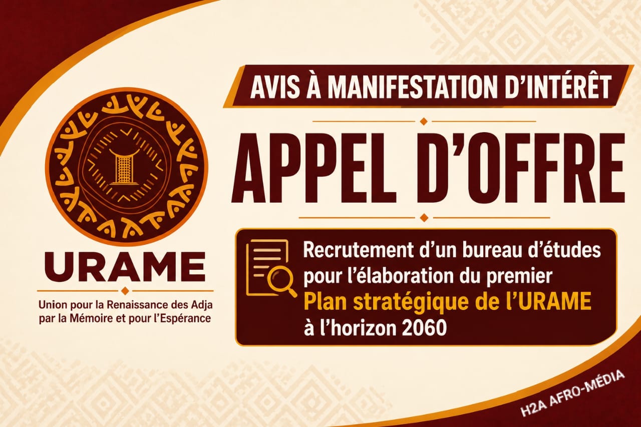 Avis à manifestation d&rsquo;intérêt : Recrutement d’un bureau d’études pour l’élaboration du premier Plan stratégique de l’URAME à l’horizon 2060