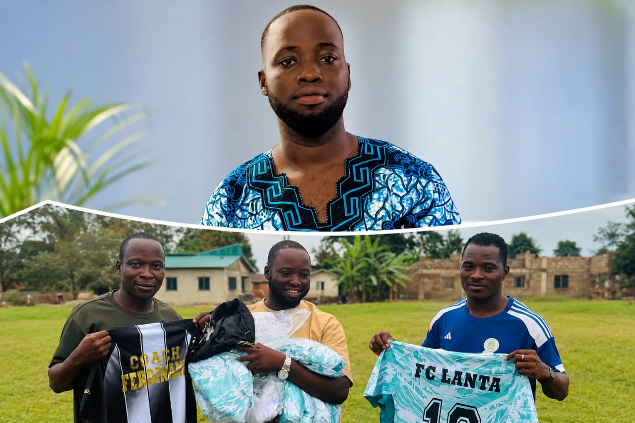 Promotion du sport et œuvre utile à Lanta : la belle surprise de Alphonse SOWOUGAN à l’équipe de football de l&rsquo;arrondissement de Lanta
